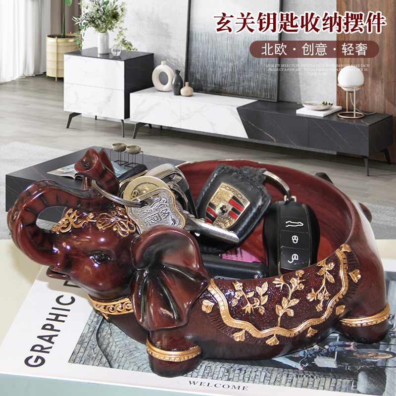 進門口鑰匙收納神器創意玄關招財擺件北歐輕奢鞋櫃客廳收納盒樹脂在類目 收納整理, 家庭收納用具, 收納盒, 鑰匙收納盒中 - 來自Buy2taobao.com提供專業的淘寶代購服務