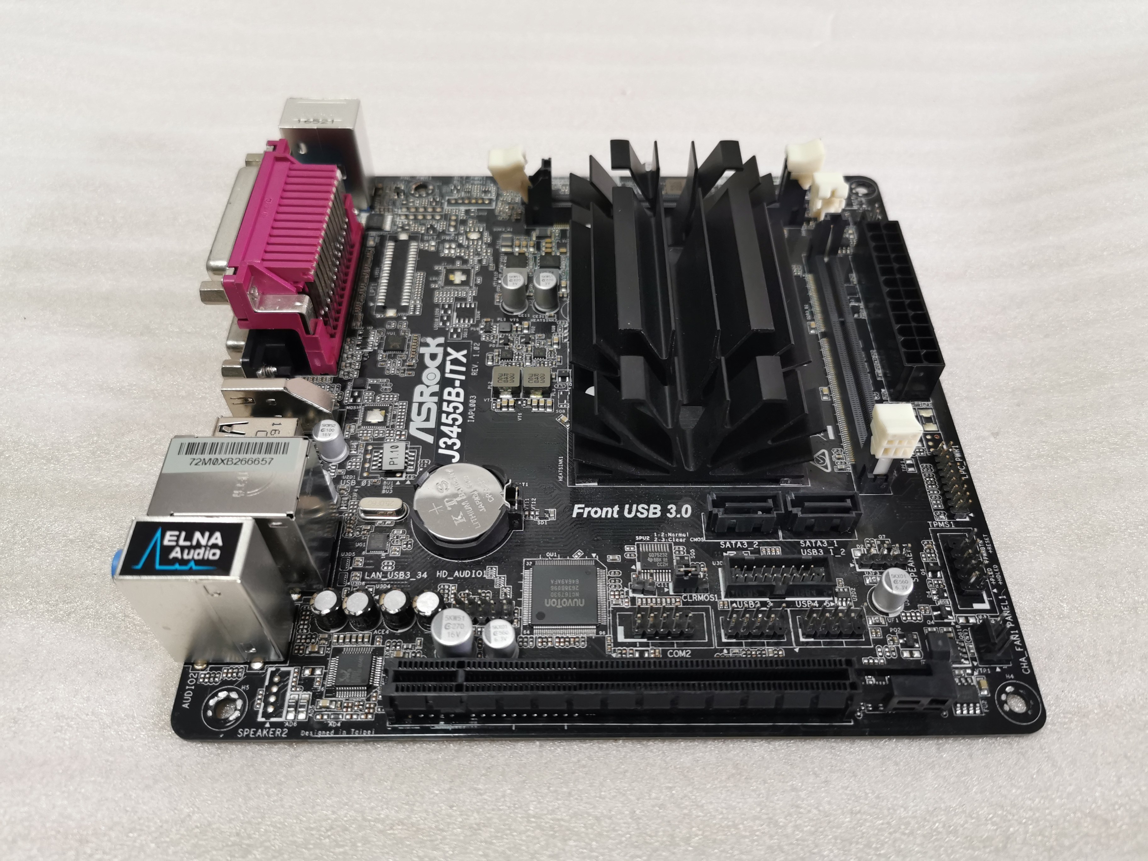 asrock/华擎科技j3455b-itx nas主板准系统 充新 一批次 17*17