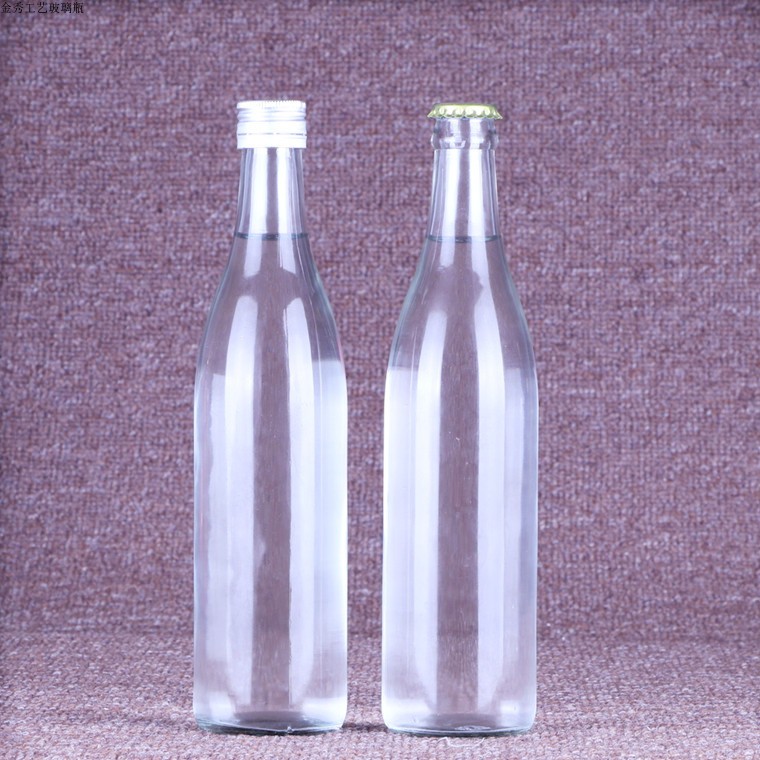 推荐特价一斤白酒瓶空瓶子简装500ml