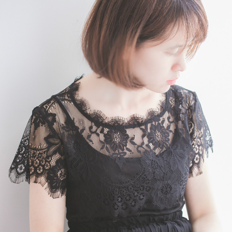 韩版蕾丝衫内搭花边透视防晒镂空短袖上衣打底衫外穿罩衣假领子|ruв категории Женская одежда, кружева свитер/шифон рубашка - от Buy2taobao.com для оказания профессиональной услуги покупки агента Taobao