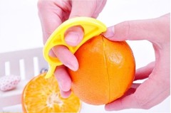 创意加厚小老鼠开橙器 剥橙器/剥皮器多色随机吃橙子数量10个