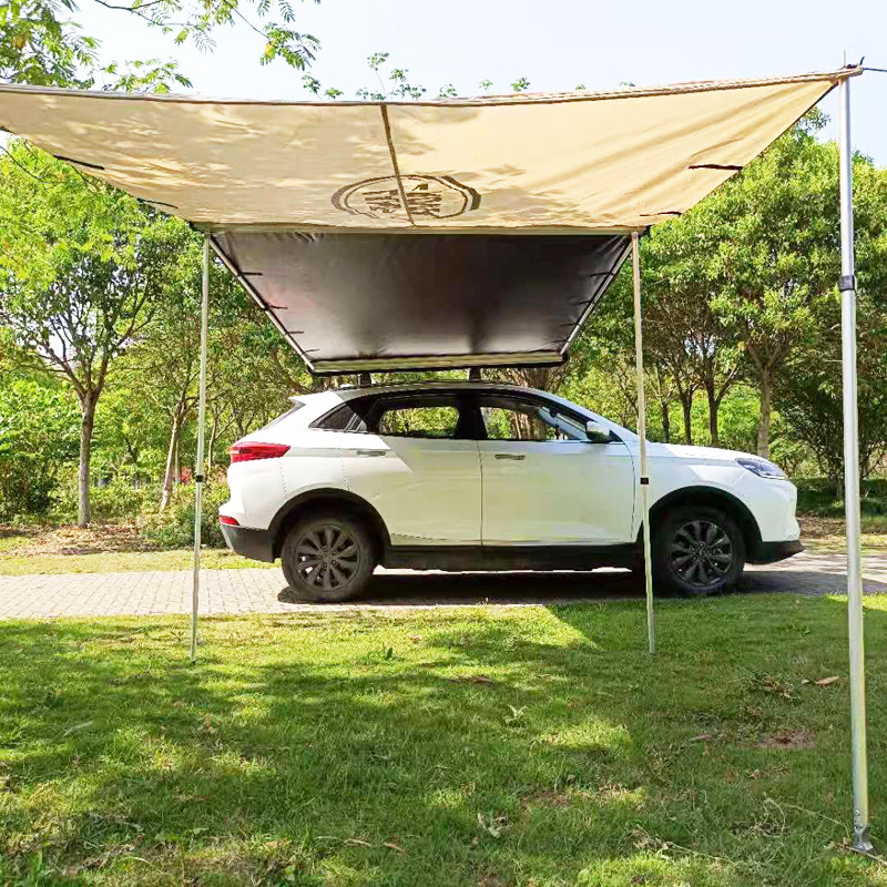 车边帐篷侧帐suv汽车侧边遮阳棚车载天幕铝合金外壳帐蓬屋arb车顶