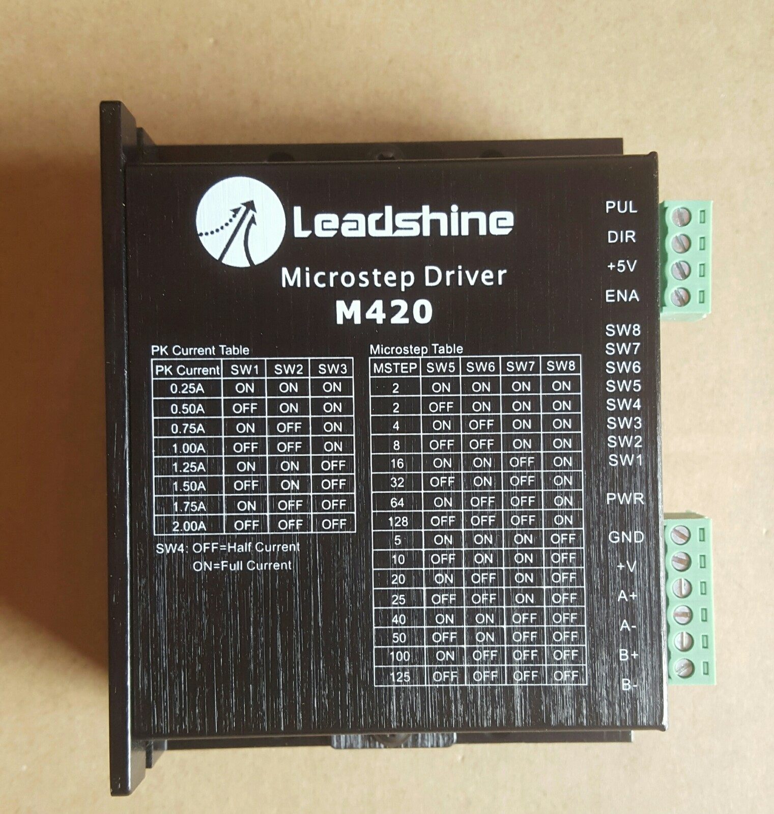 雷赛驱动器m420两相步进器leaclshine microstep driver