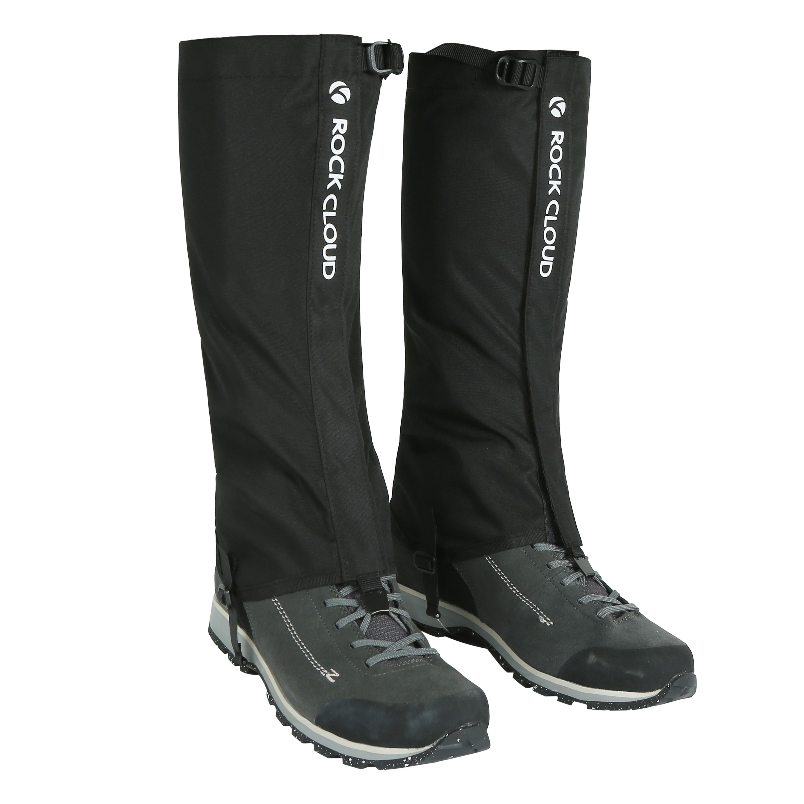 rockcloud岩云雪套户外登山徒步男女滑雪防水护腿脚套防沙鞋套