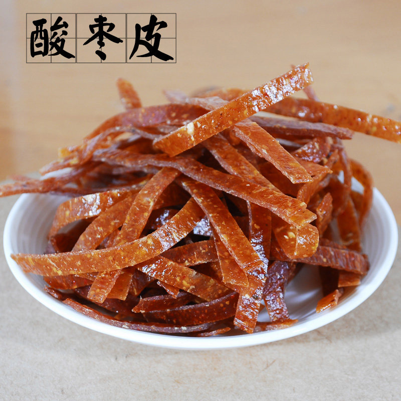 万载特产野生南酸枣糕酸枣条酸枣丝酸甜开胃嚼劲十足年货零食500g