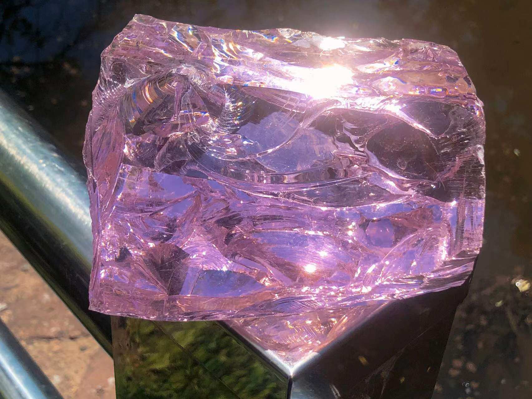 【光行者乐园】天然安达拉/安德鲁新纪元光工水晶——女神之心