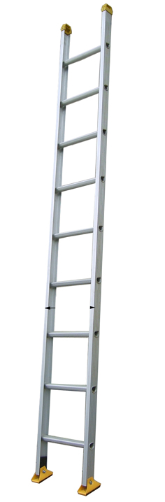 梯子高强冲压式铝合金直梯单梯一字梯工程梯新品量大优惠