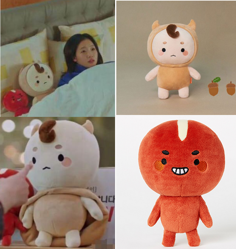 韩国代购bonicrew正品鬼怪金高银孔侑同款荞麦君娃娃毛绒公仔娃娃