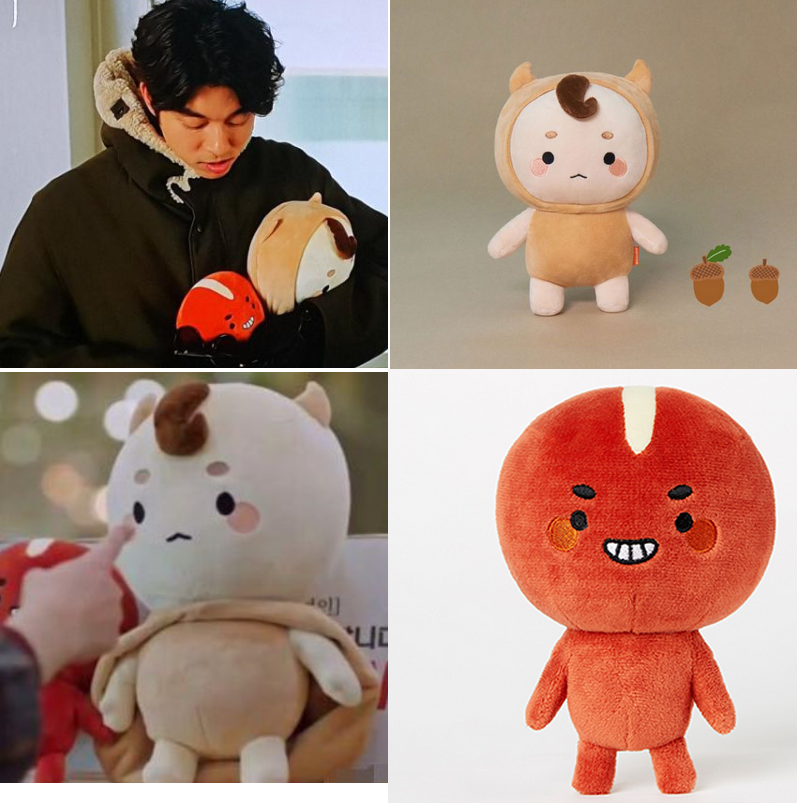 韩国正品代购 孤单又灿烂的神 鬼怪金高银孔侑同款荞麦君玩偶娃娃