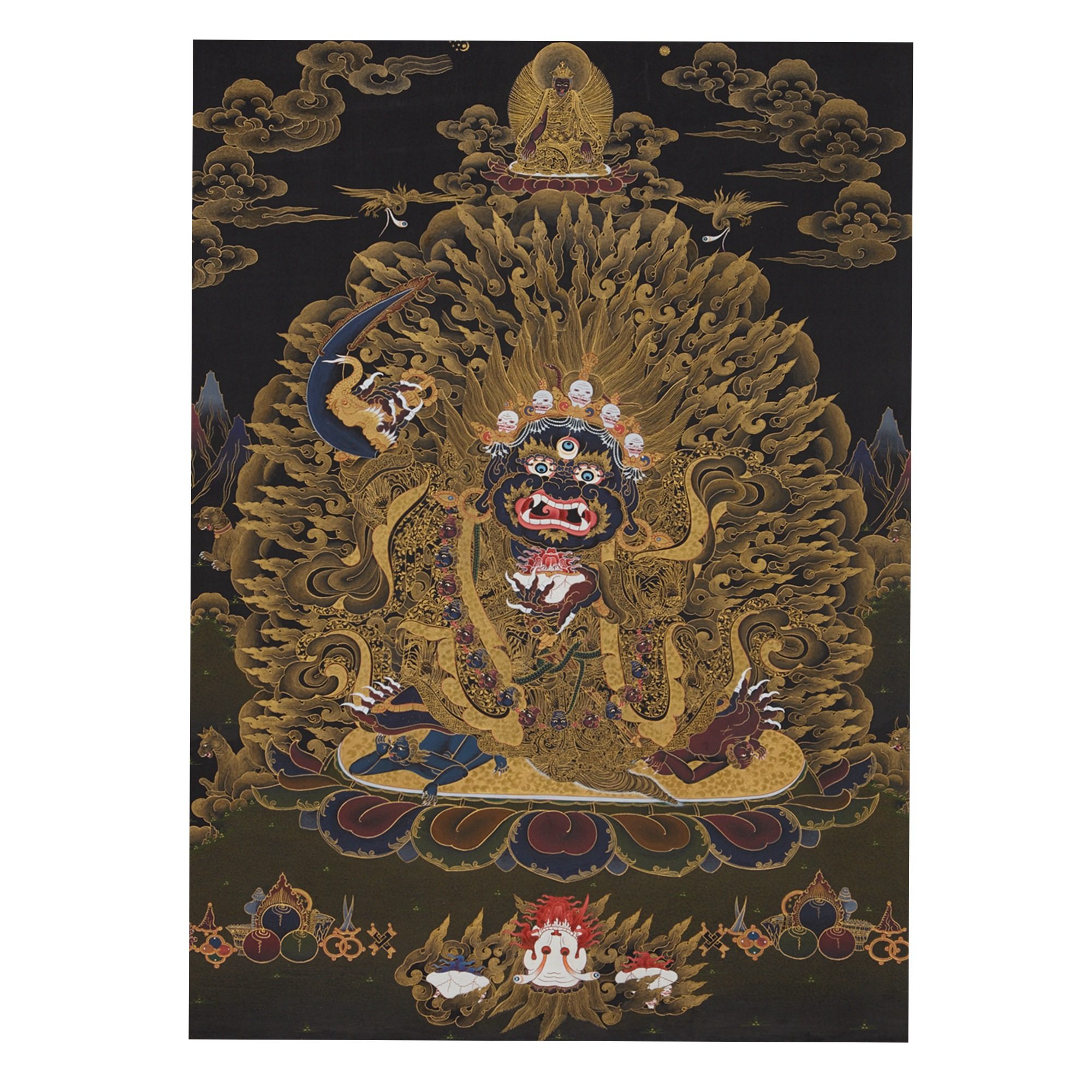 多吉巴登《大黑袍金刚》