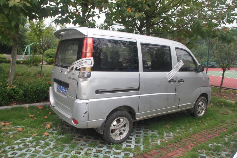 【重新拍卖】银色苏g32b69号昌河牌ch6300ble面包车