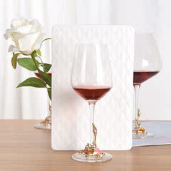 欧式酒具高档葡萄酒杯客厅家用个性高脚杯无铅水晶红酒杯单只大号