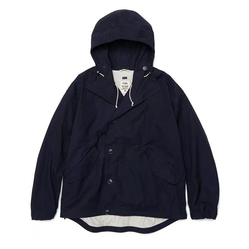 nanamica hooded jacket m51冲锋衣户外工装排扣连帽夹克外套22aw