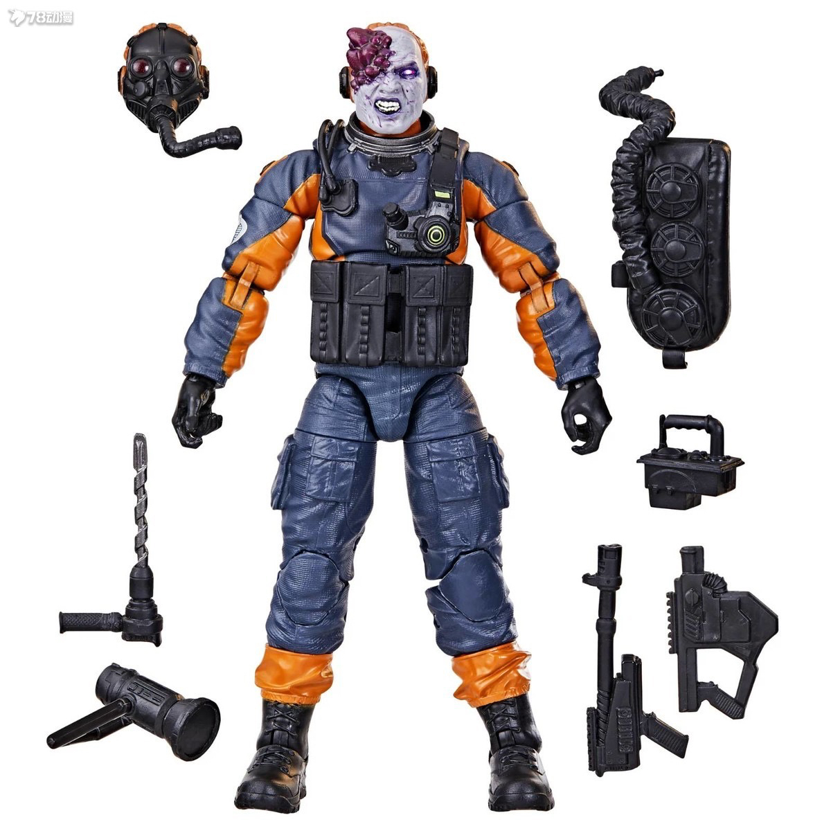 现货 孩之宝 特种部队玩具 G.I.JOE 鼹鼠土拨鼠 关节可动手办人偶