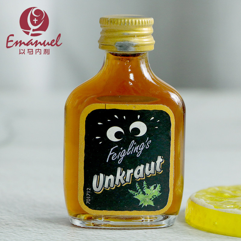 德国碧茵草本味力娇酒(又名胆小鬼)kleiner feigling 20ml 20度