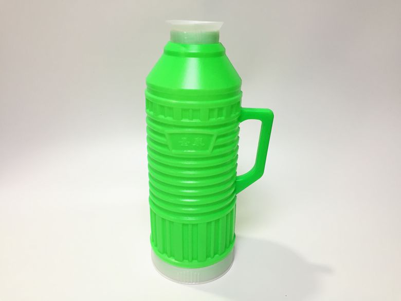 圣泉老式热水瓶塑料外壳家用2升5磅新材料保温壶玻璃内胆小号学生