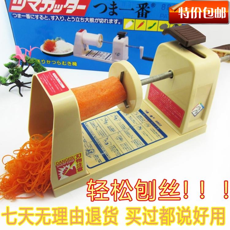 萝卜刨丝器日本多功能手摇刨丝机绞丝