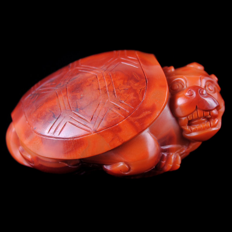 重41.61克《龙龟》南红玛瑙挂件