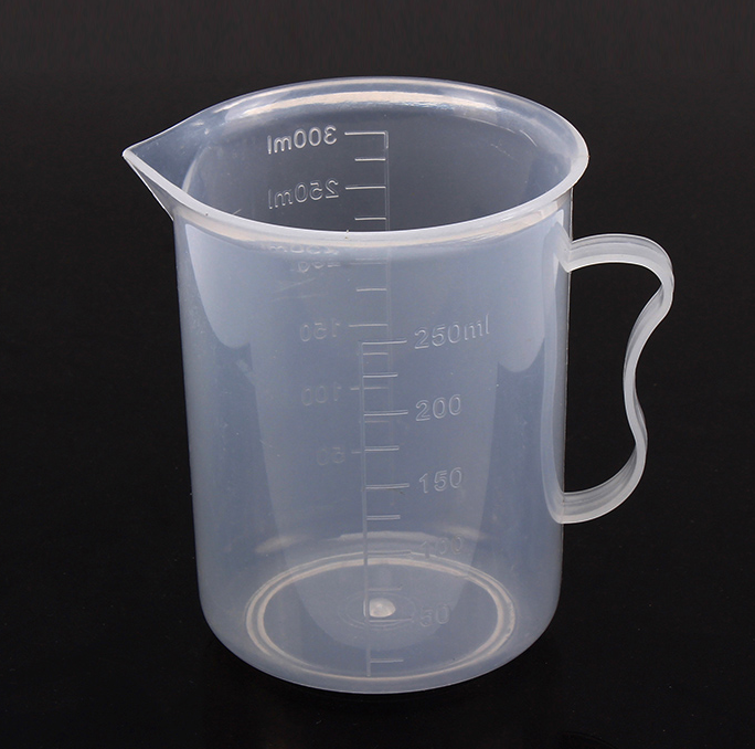 250毫升量杯/塑料量杯/带刻度/烧杯/250ml小量杯