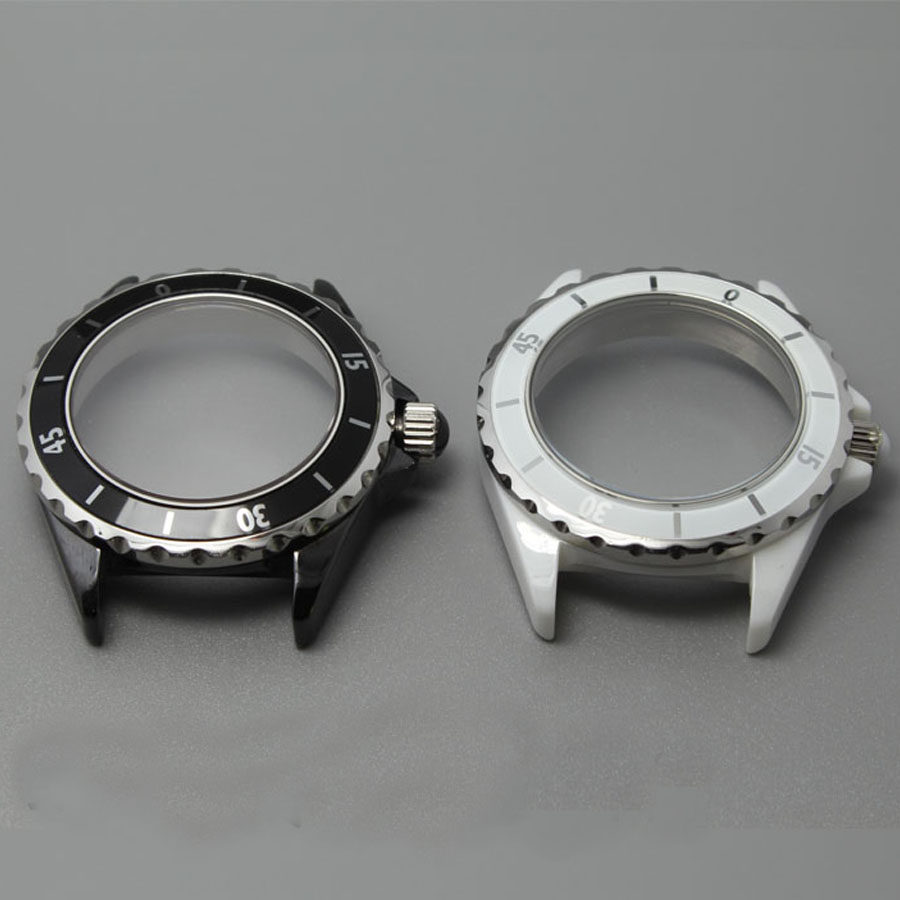 黑色阿玛尼代用陶瓷手表带适配ar150715081509陶瓷表壳表