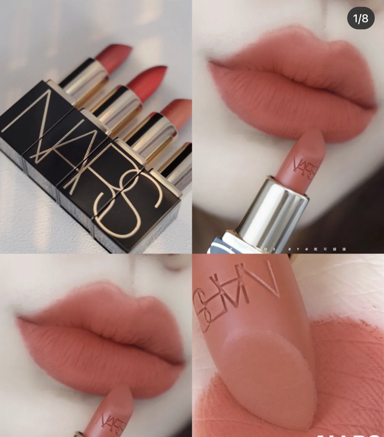 nars 红管魔方口红 964 967 摩洛哥970 914 977限定黑金mini口红