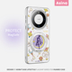 美少女变身适用华为Mate60Pro手机壳磁吸带支架新款mate70por+支点保护套高级感mt仿皮可爱mete60防摔全包的
