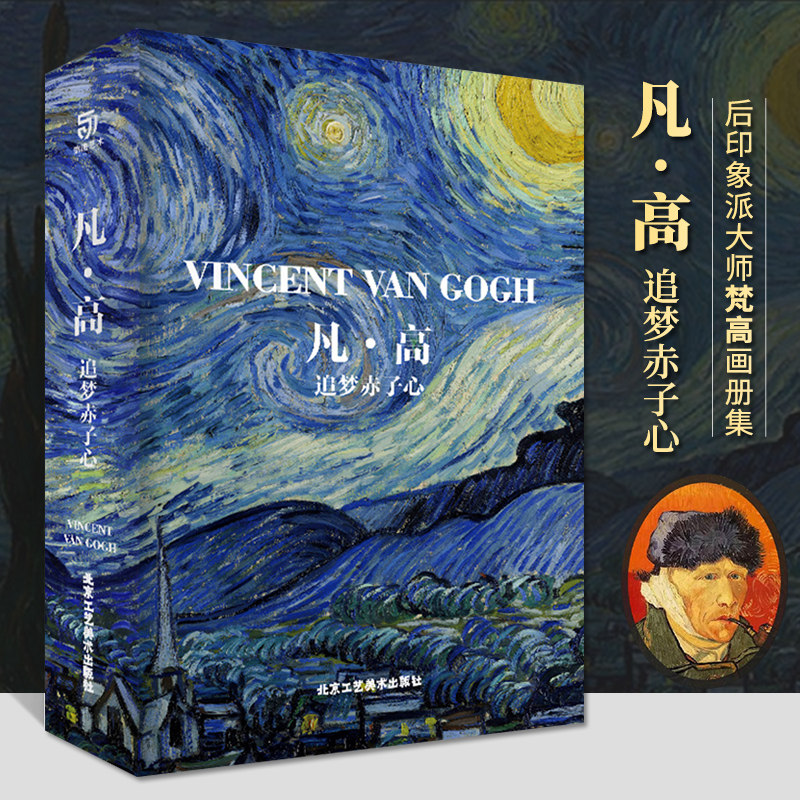 凡高追梦赤子心梵高画册艺术画册画集珍藏版艺术类书籍梵高生平传记后