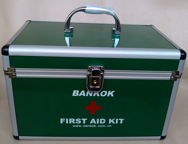 BANKOK 防护救生装备急救箱医疗家用工厂绿色防火 便携车载直销包