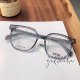 新款帕莎黑色眼镜框板材素颜配度数防蓝光透明近视镜架女PB75001