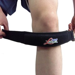 2件包邮乐尔斯运动护具护髌腱 足球篮球护膝关节髌骨带调节护膝带