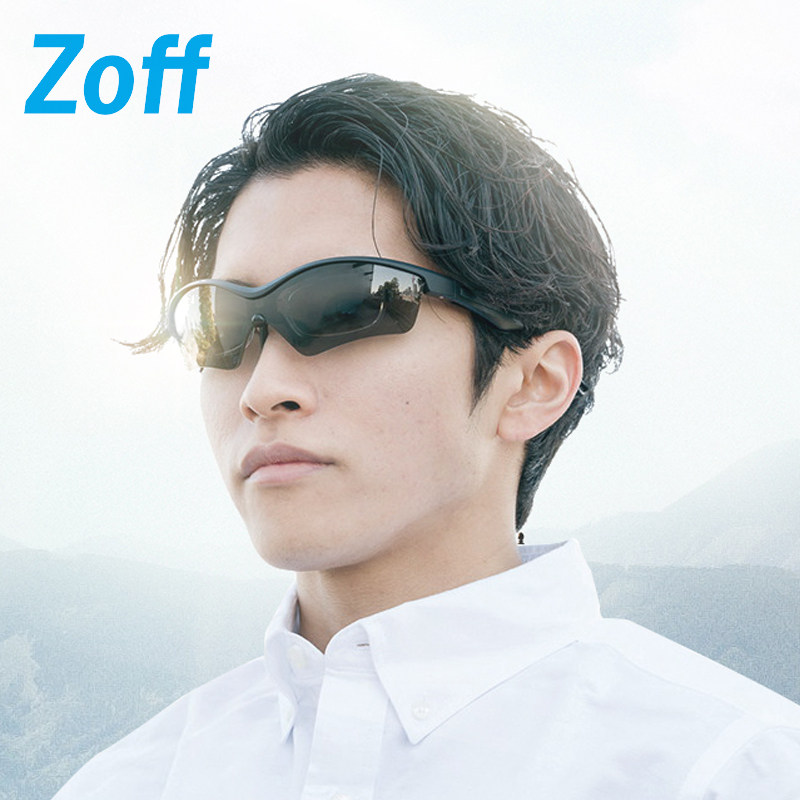 日本zoff佐芙近视眼镜sports运动款太阳眼镜za201g06