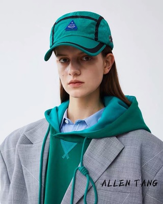 韩国代购ader error春夏新款刺绣logo鸭舌帽棒球帽复古帽子22ss 优惠