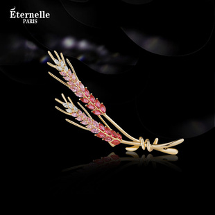 法国Eternelle原创设计网红胸针女 小众设计领针秋冬服装别针胸花