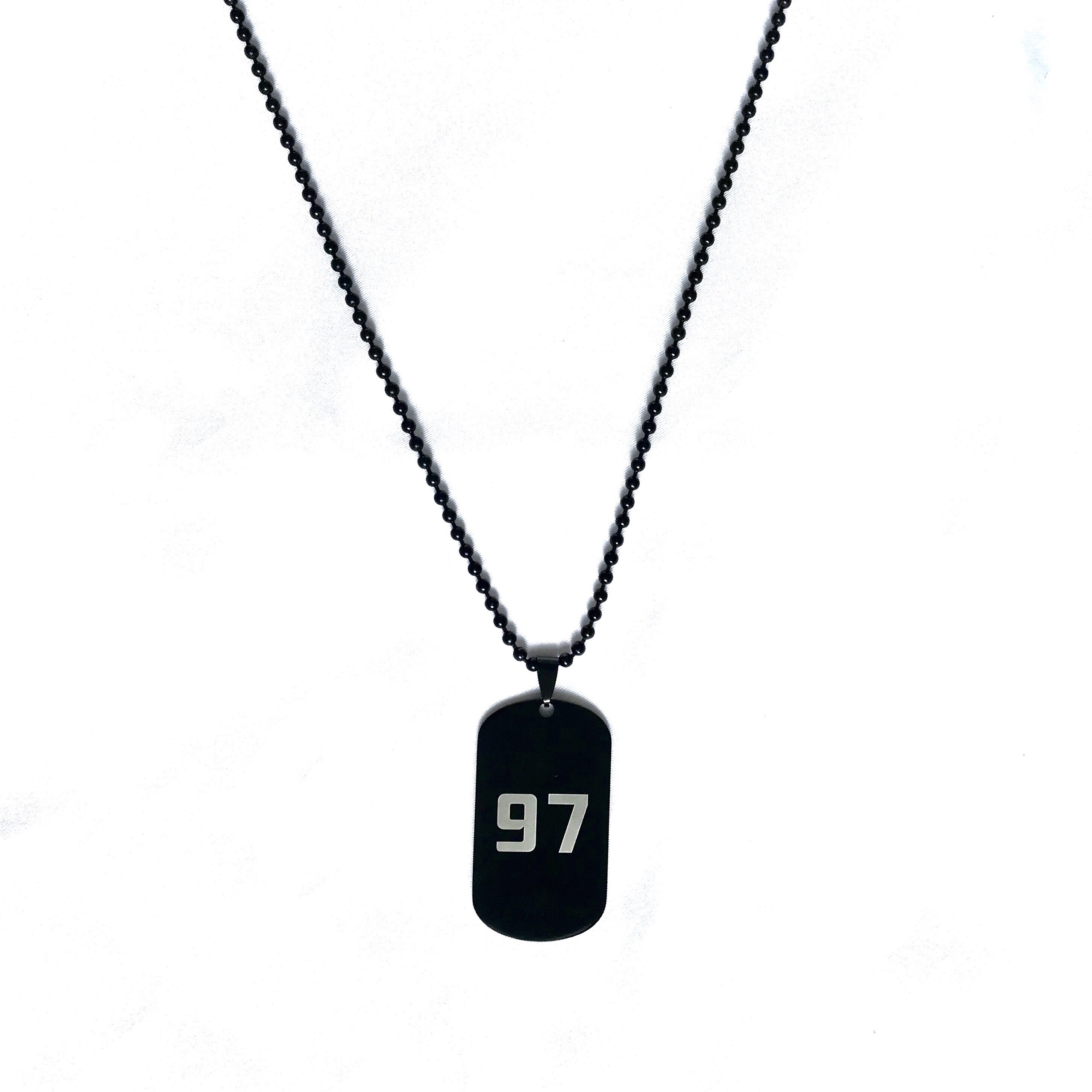 热销狗牌项链 男定制