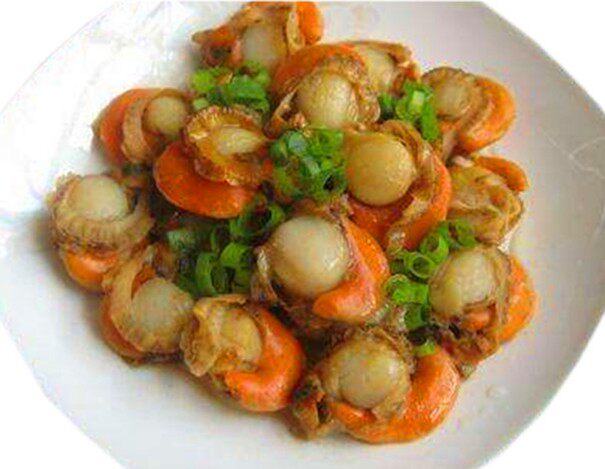 手工现剥扇贝肉新鲜红贝肉干贝瑶柱宝宝辅食海鲜水产贝类