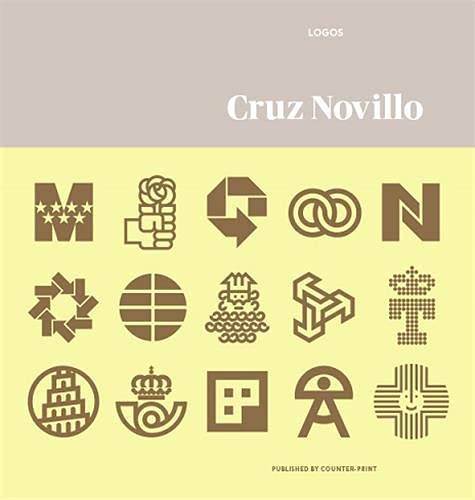 【预售】英文原版Cruz Novillo Logos 克鲁兹诺维洛标志Jon Dowling艺术标志设计作品集平面设计书籍