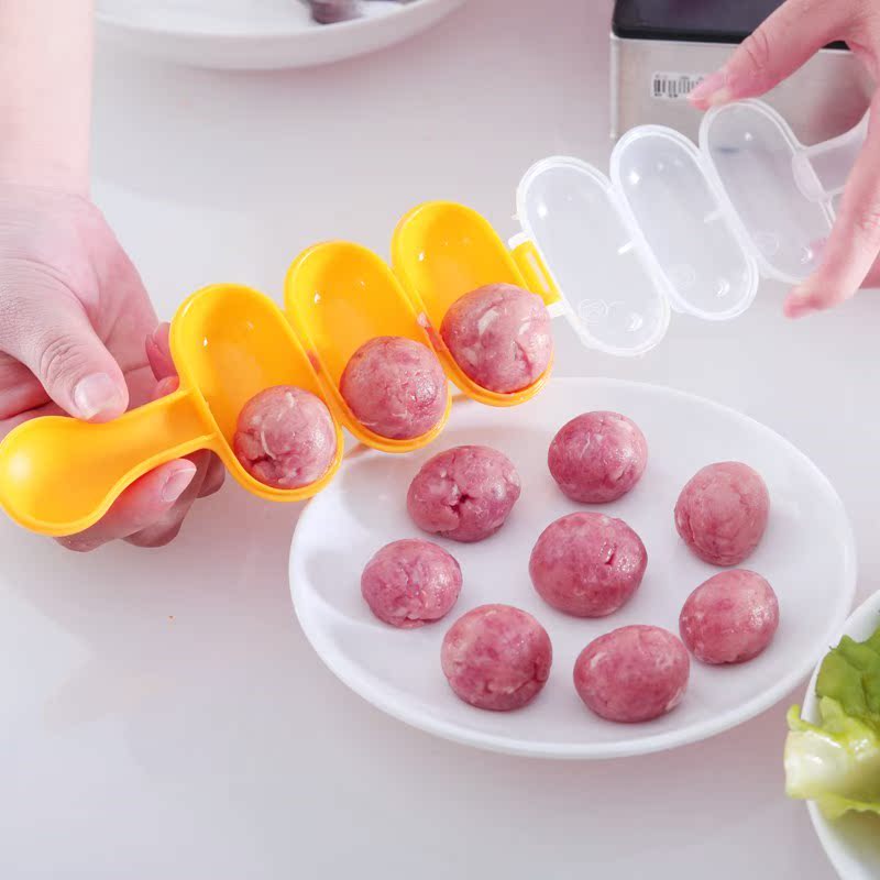 自制神器花样创意磨具加厚做丸子的工具小号肉丸制作器全自动商用