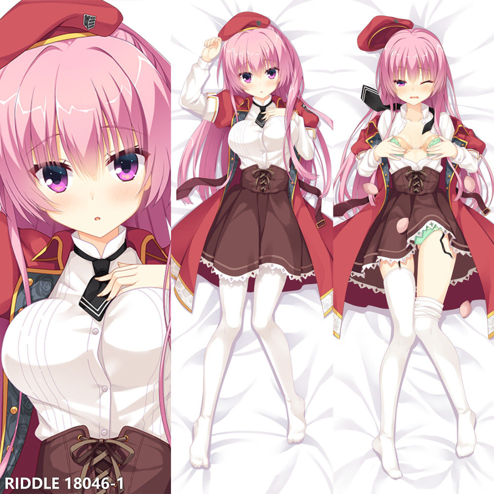 热销初音_柚子社riddle joker周边等身抱枕套 三司绫濑二次元床上靠枕