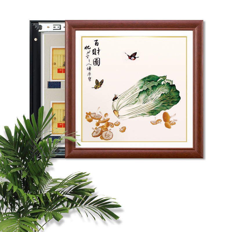 热销电表箱装饰画新中式