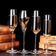 新款无铅水晶杯威士忌酒杯玻璃杯创意高脚杯洋酒杯红酒杯葡萄酒杯