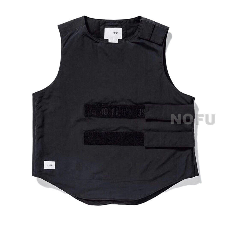 22aw wtaps日系春秋冬季复古工装宽松保暖城市机能战术马甲棉背心