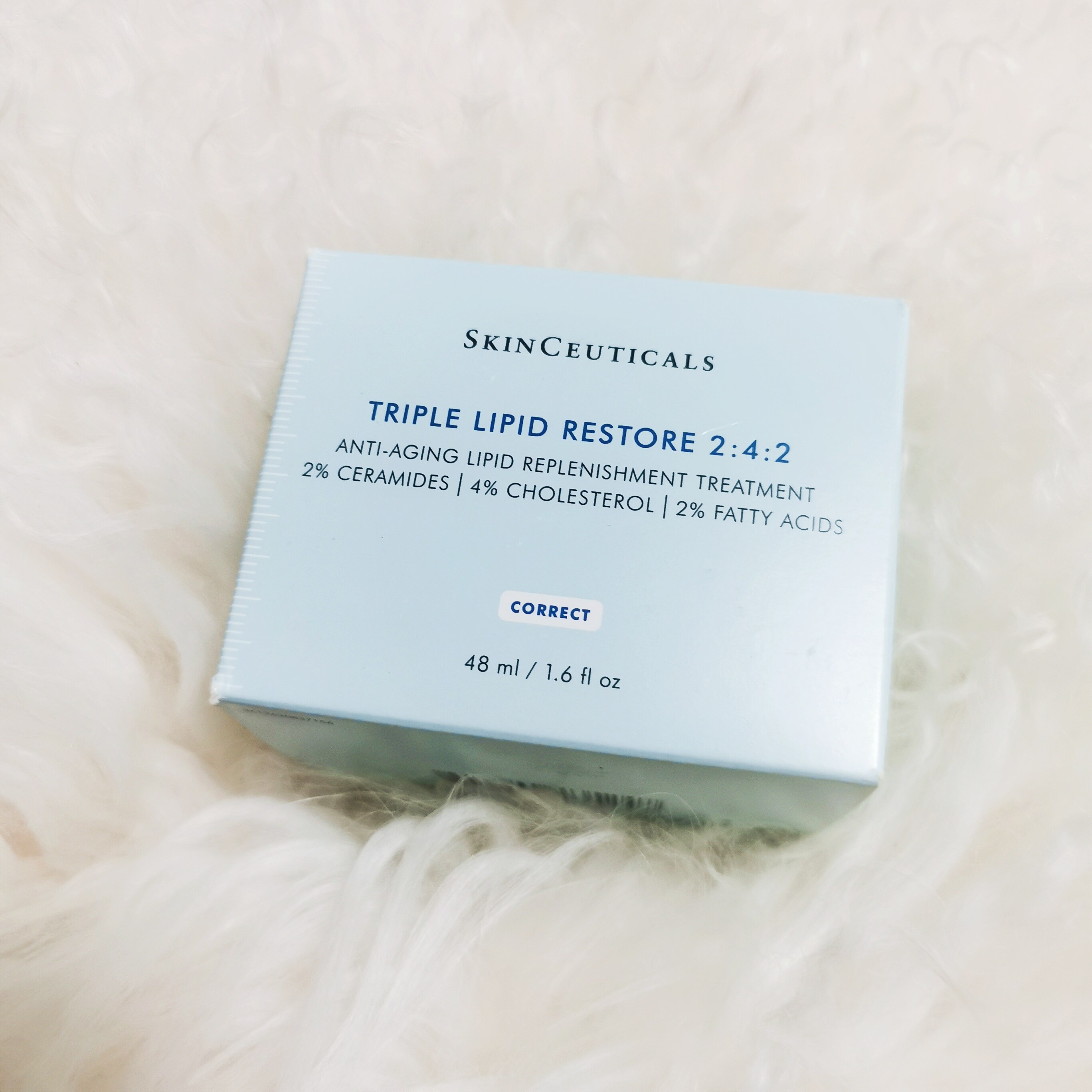 美版杜克修丽可242面霜小样三重防御皮脂膜修复242面霜4ml