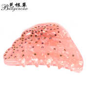 Bagen hair accessories hair clip baby''s breath caught the grass headdress caught between Korean decorative rhinestones hair claw Korea jewelry