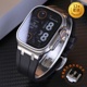 星图新款ultra49mm12不锈钢橡树款运动iwatch10代苹果液态硅胶手表带35789se秒变壳碳纤维改装套蝴蝶扣iPhone