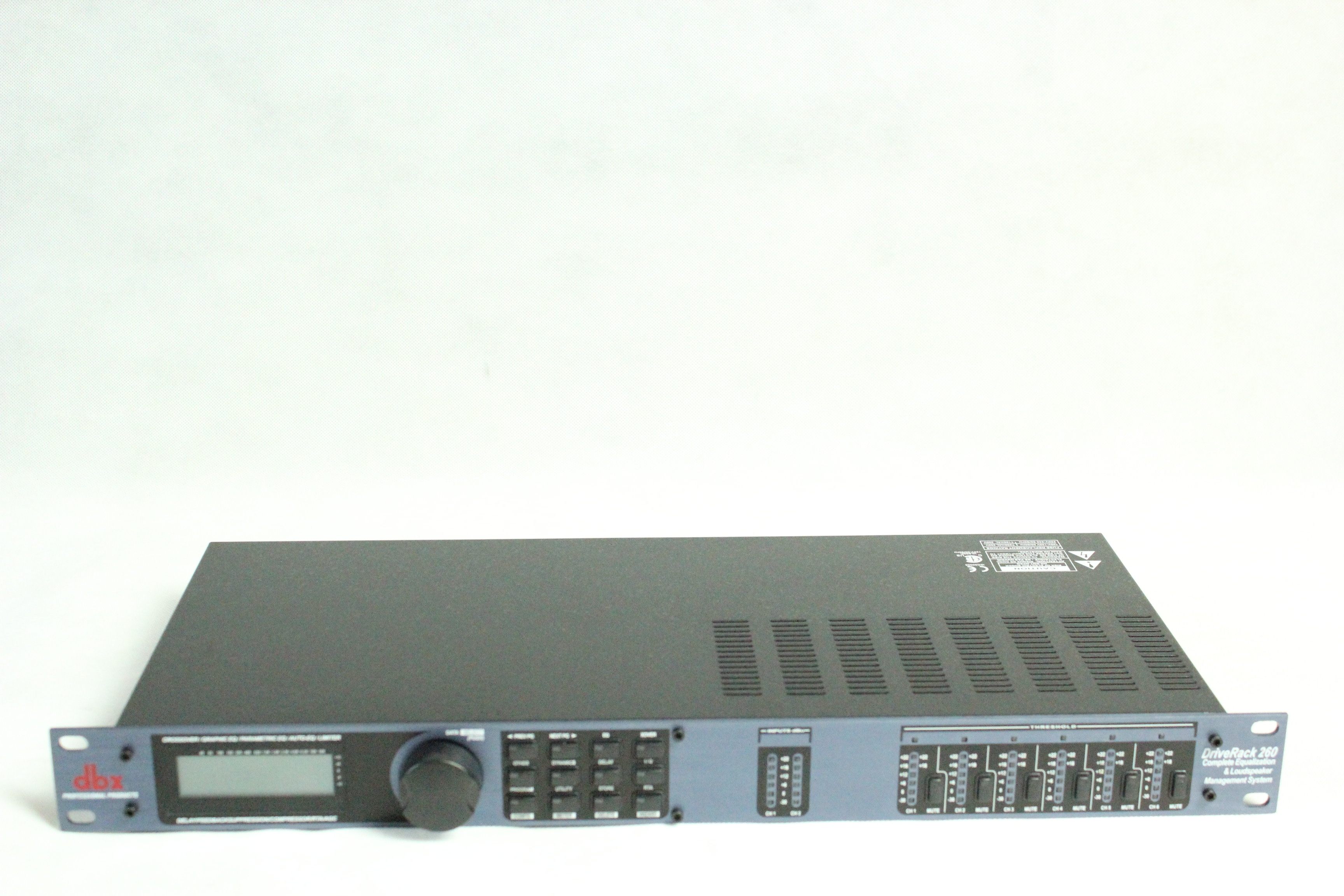 dbx260 专业数字音频处理器 3进6出 音箱音频矩阵 信号 处理器