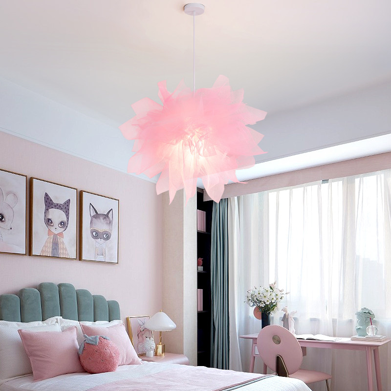 幻纱吊灯北欧风格创意个性装饰小吊灯服装店卧室少女ins网红灯具