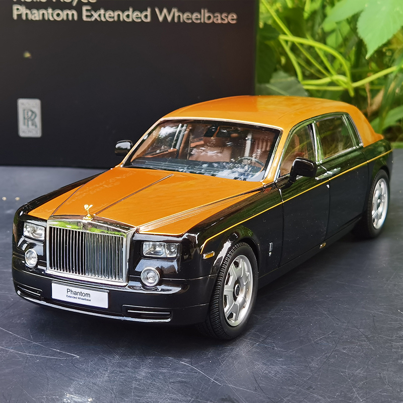 京商kyosho118劳斯莱斯幻影rr加长版phantom合金汽车模型
