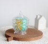 Exit Acrylic texture of material Sugar Bowl ornaments Storage tank Decorative pot Exit Acrylic texture of material Sugar Bowl ornaments Storage tank Decorative pot