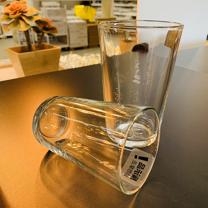 IKEA宜家正品365+透明玻璃杯