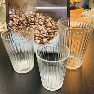 宜家瓦达恩玻璃水杯透明钢化玻璃 啤酒杯 水杯牛奶杯酒吧杯圆形